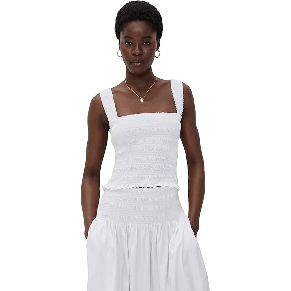 ROKH Women's Multi Laced Victorian Blouse, Cream, XS at