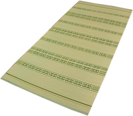 Amazon 国産 い草シーツ 寝ござ 縞柄 シングルサイズ ８８ｘ１８０ｃｍ 岡山県産 ラグ カーペット マット オンライン通販