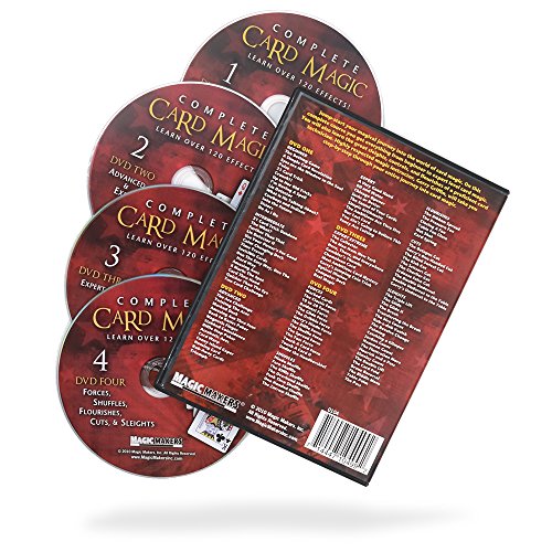 Magic Makers 120 Card Tricks, Complete Card Magic 7 Volume Set