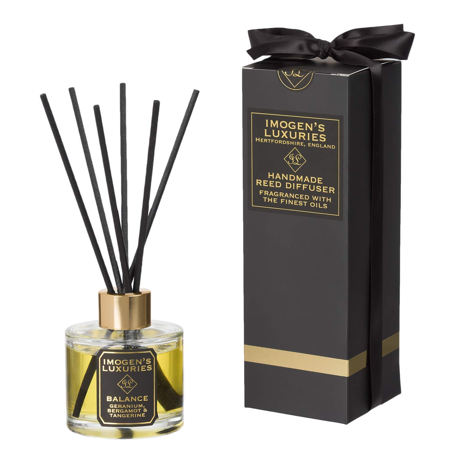 Handmade Balance 100ml Luxury Reed Diffuser Scented with Natural