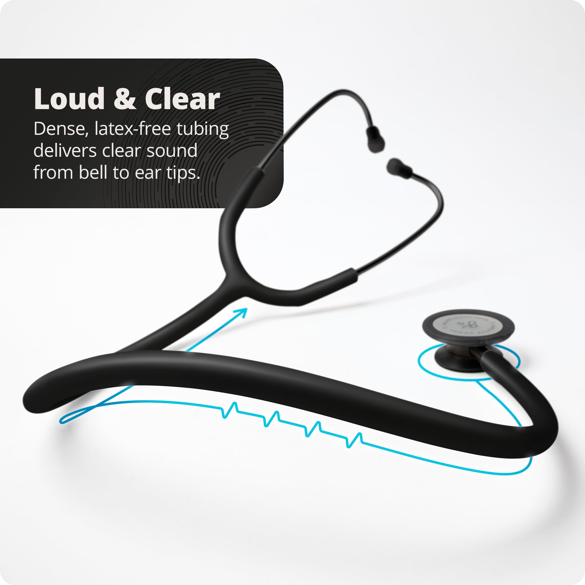 Stéthoscope Double Pavillon Premium Vert - Pour Médecins & étudiants - Qualité Supérieure