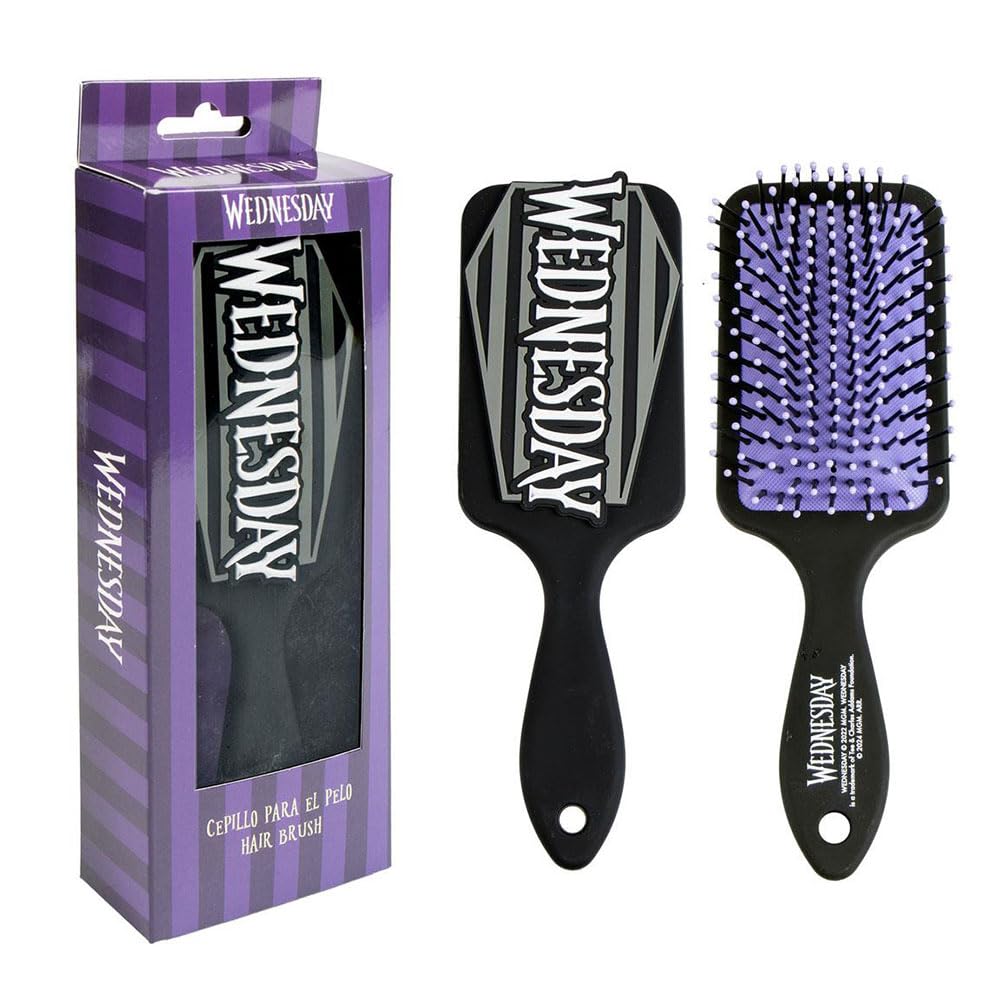 Wednesday Detangling Hair Brush for All Ages and Hair Types