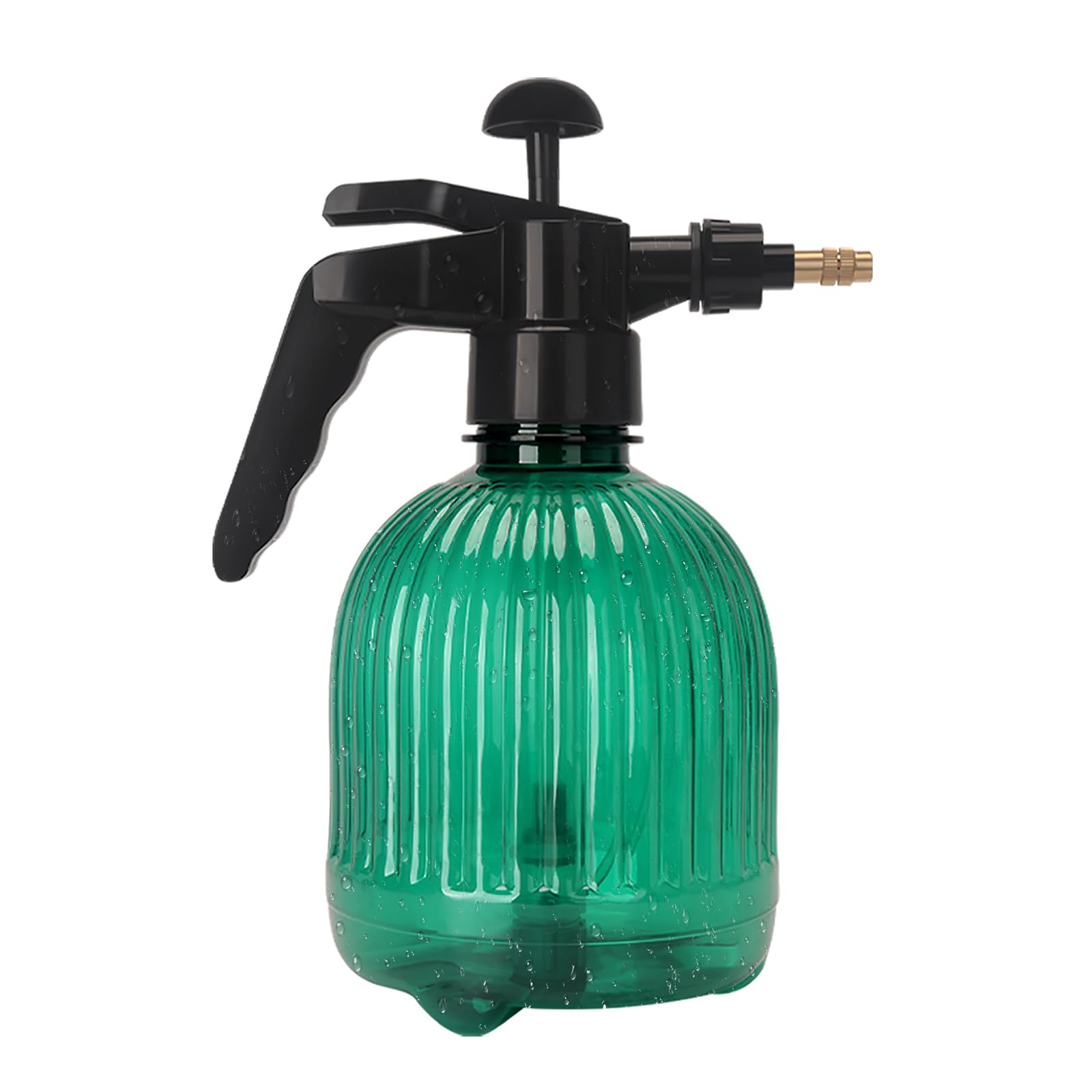 Photo 1 of Water Spray Bottle for Plants, Plant Mister Spray Bottle, Handheld Pressure PP Spray Bottles, 1.5L/51oz Watering Can with Adjustable Nozzle for Outdoor Indoor Gardening and Cleaning Work (Green)