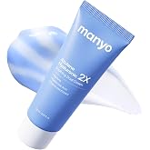 MANYO Azulene Hyaluronic 2X Soothing Dual Cream, Sensitive Skin, 2.02 fl oz | Soothing dual cream with azulene and hyaluronic acid for calm, hydrated skin, Korean skincare