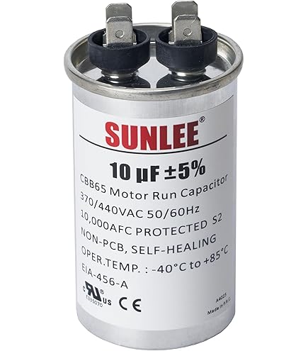 SHENGE Motor Run Capacitor 30mF 370V VAC Round Aluminum Air