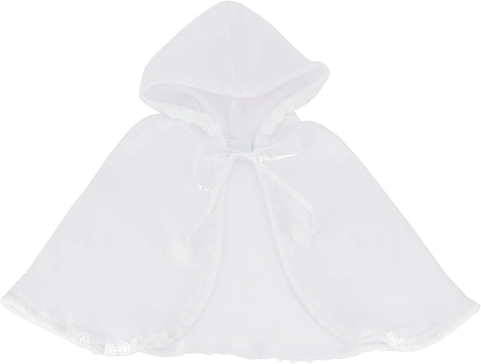 Boutique Magique Cape Blanche Bebe En Poolaire Pour Bapteme Bebe Visionary Bebe Fille 0 24m