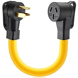 Kanayu 50Amp NEMA 6-50P to 10-50R Welder to Stove