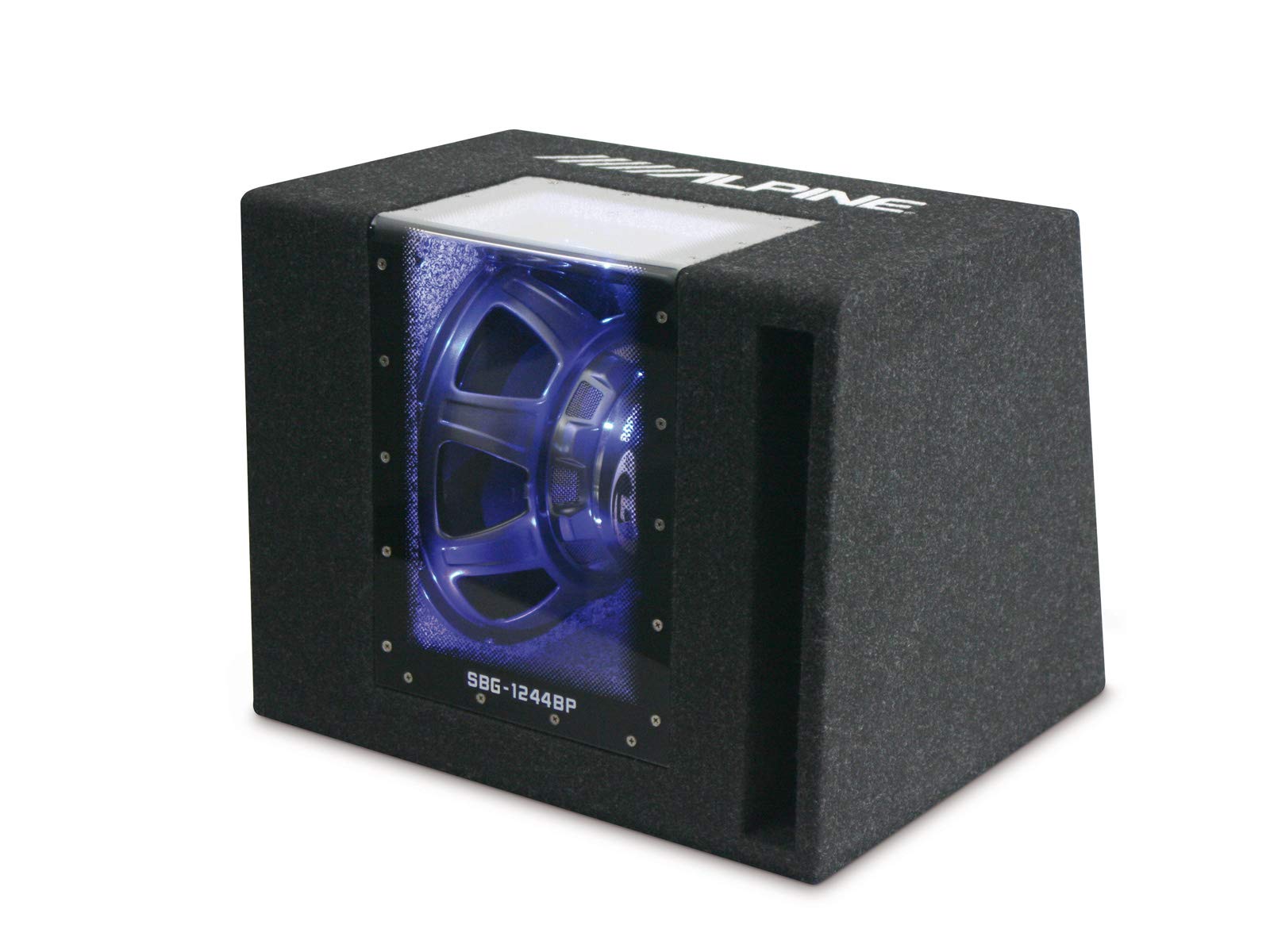 Alpine SBG-1244BP 12 inch G Series Subwoofer (2 Ω), Pasa-Band (800W Max, 250W RMS), Black