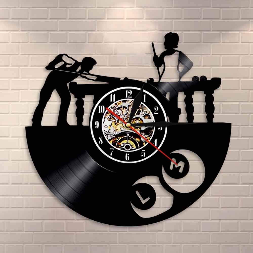 Snooker Vinyl Mute Wall Clock creativewood Table lamptable lampbedside Table lampsbattery Table lamp