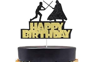 DUTIS Anxdh alien war cake top hat decoration children birthday party decoration, alien war children theme party