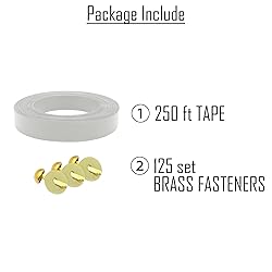 HTTMT- White Chain Link Fence Privacy Slats Tape