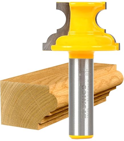 Yonico Bullnose Bead 1/2 In. Bead 1/4 In. Shank Carbide Tipped Router Bit 13193q - The Home Depot - Foto 8