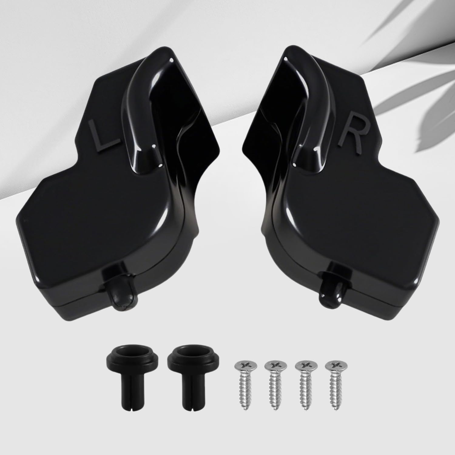 Photo 1 of Tailgate Rubber Bumper Cushions for Left and Right Side Tailgate Stopper Limiter Cushions with 4 Metal Bolts Compatible with Ford F-150 2015-2023 Replacement: FL3Z-99439A00-A FL3Z-99439A00-B