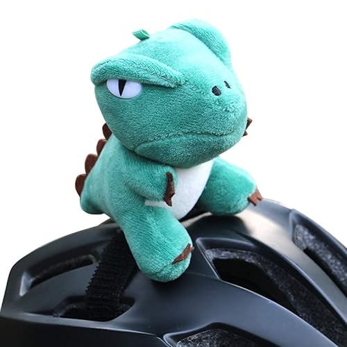 TINTON LIFE Plush Dinosaur Helmet Accessories for Kids BMX Scooter