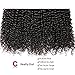 Dinoce Deep Wave Human Hair 1 Bundle For Women 100% Unprocessed Virgin Brazilian Human Hair Bundle Natural Color (Natural Black, 18 20 22 Inch)
