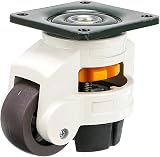 Skelang 4Pcs 40F Retractable Leveling Machine Castors 150kg Load Workbench view 5