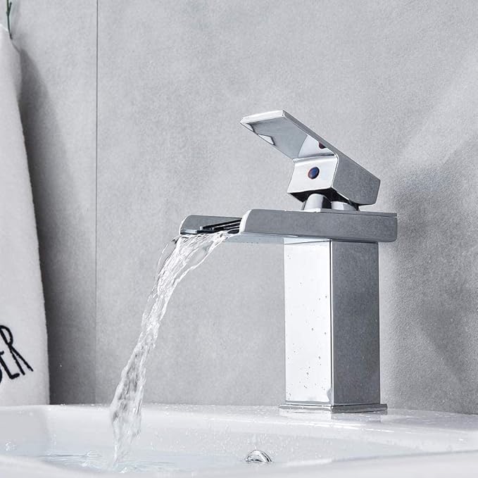 Grifos para lavamanos Grifos para baño Grifo para lavabo de cascada
