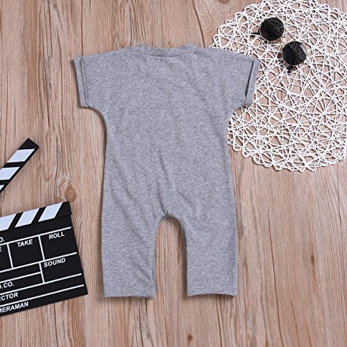 Camidy Toddler Baby Boy Short Sleeve Indian Headdress Printed Romper Bodysuit Jumpsuit (3M)