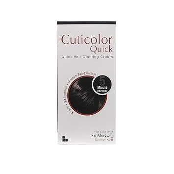 Cuticolor Zydus Quick 2.0 Black -5 Minute Hair Color (120 g)