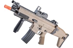 Evike Airsoft - Cybergun FN Herstal Licensed Scar-L Full Size Entry Level AEG Airsoft Rifle