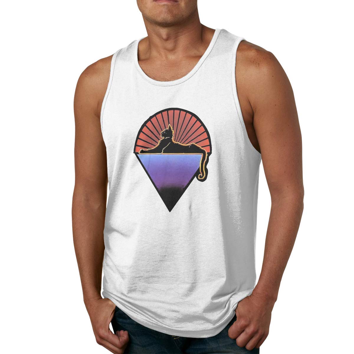 Sleeveless Workout Muscle Bodybuilding Particular Grateful Dead Cats Under The Stars T Shirt