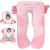 MLdian 47x23 inch U Shaped Long Plush Body Pillows