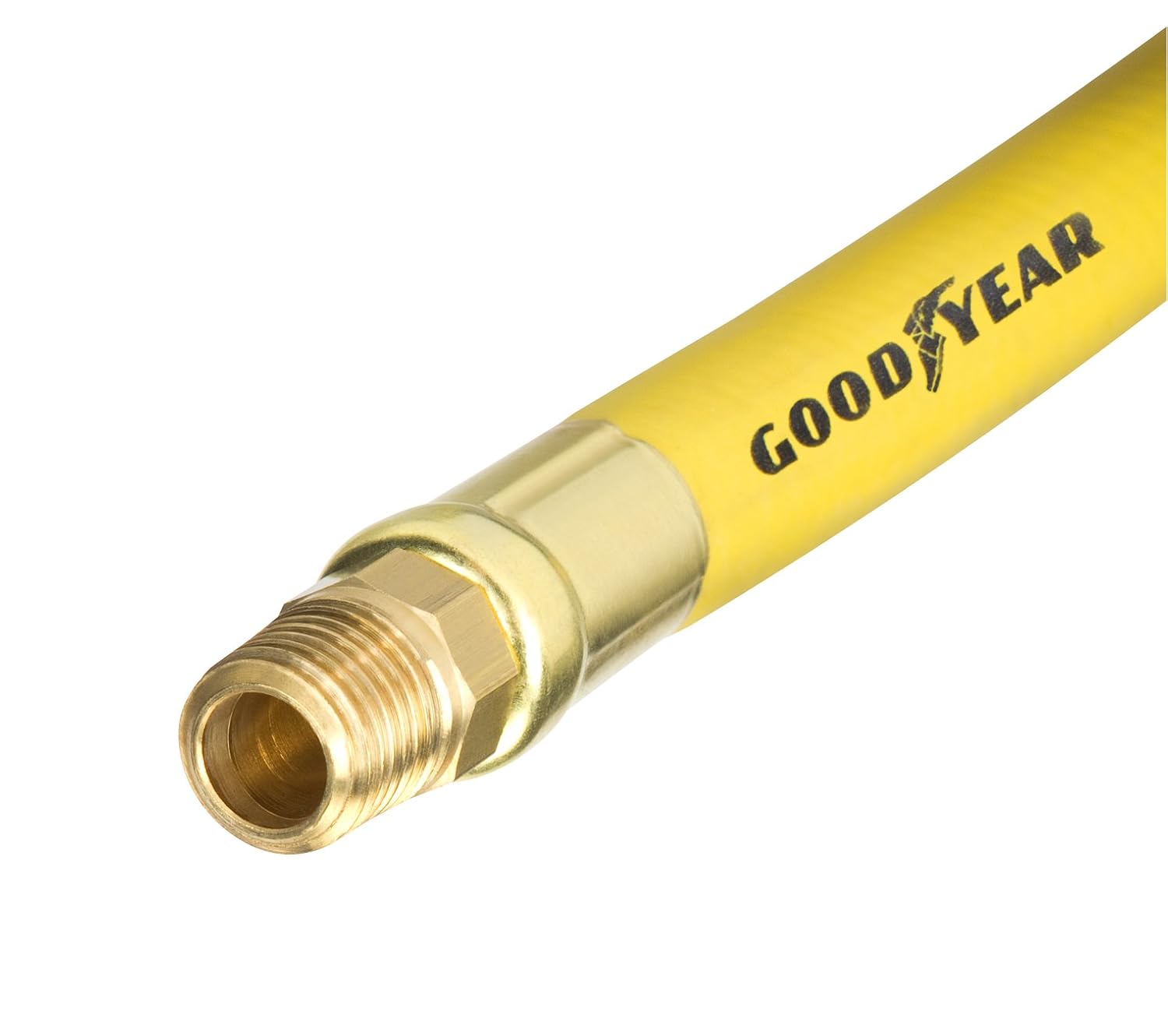 Goodyear 46508 3/8Inch by 3Feet 250 PSI Rubber Air Hose Air Tool Hoses Hydraulics, Pneumatics