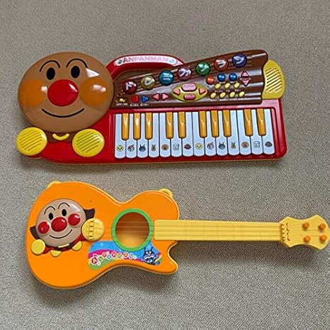Amazon アンパンマン おもちゃ キーボード ギター 音楽 ギター 弦楽器 ホビー