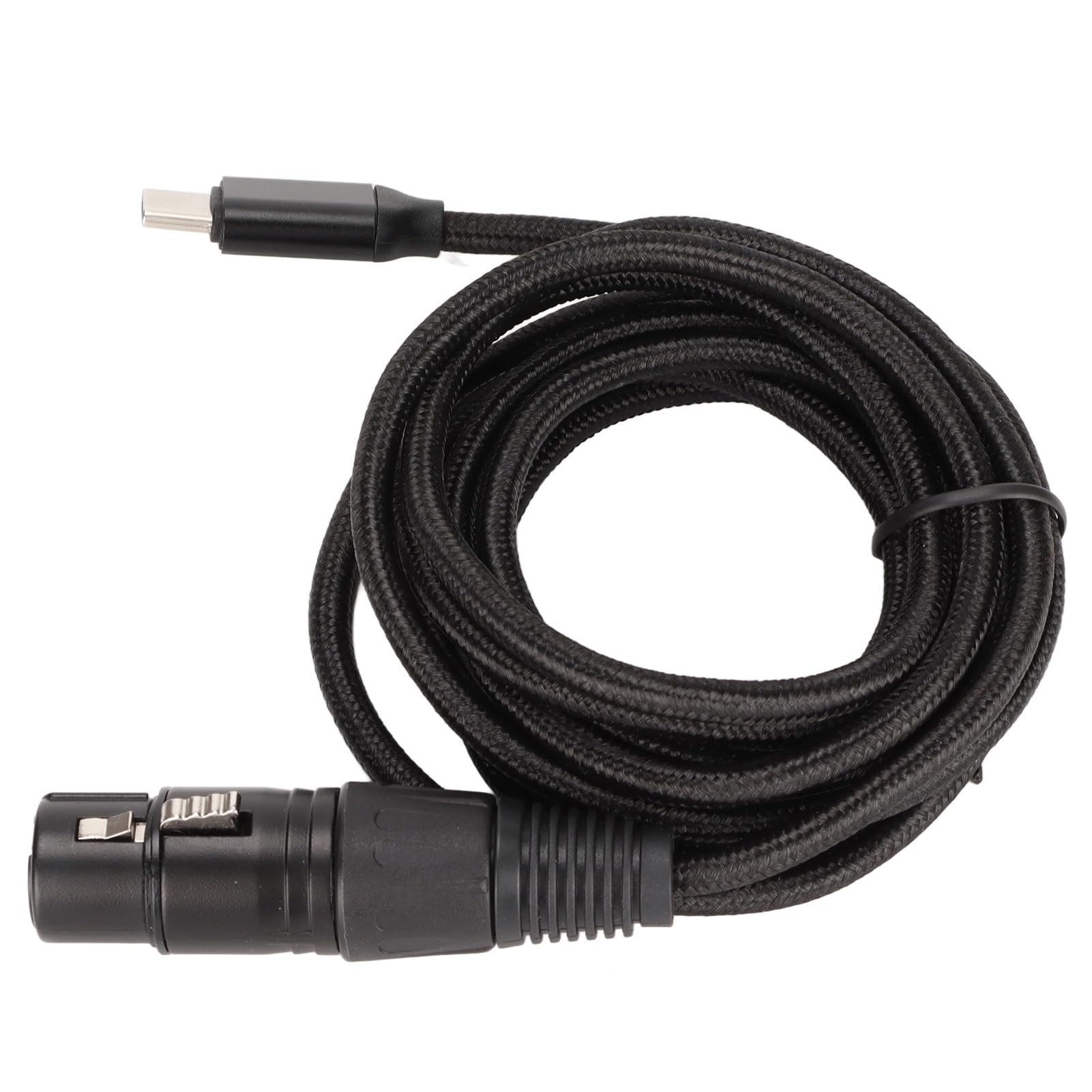 USB C to XLR Female Cable, Professional XLR to USB C Microphone Cable with Low Noise Plug and Play for wins Computer Studio Recording, 3M