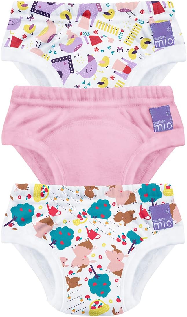 Bambino Mio, Potty Training Pants, Puddle Pigs, 2 3 Years, 3 Pack