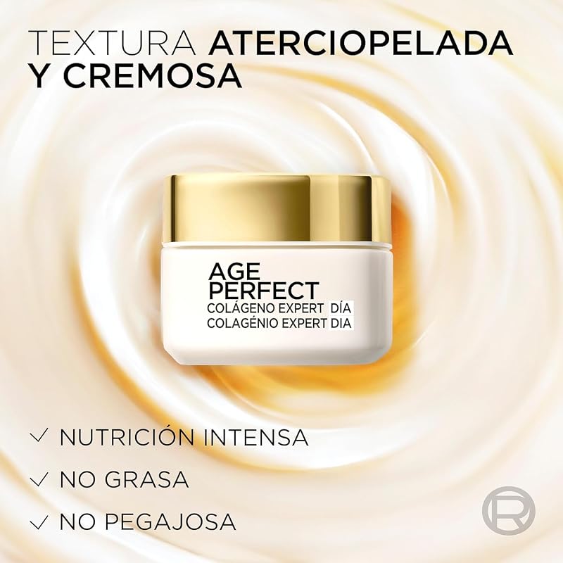 L'Oréal Paris Age Perfect Colágeno Expert Crema de Día Antimanchas, 50ml