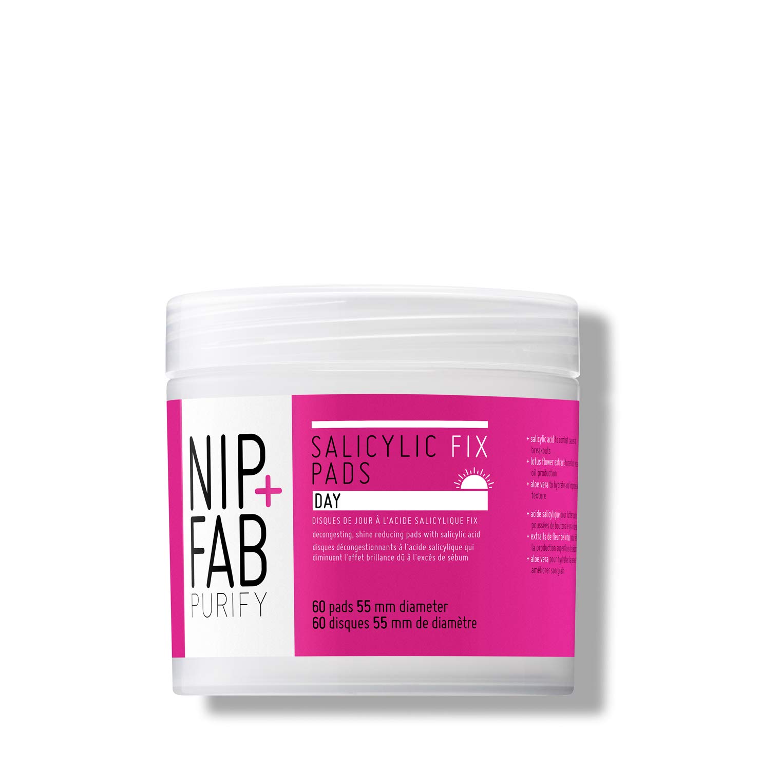 Nip + Fab Salicylic Fix Day Pads, 2.7 Fl Oz