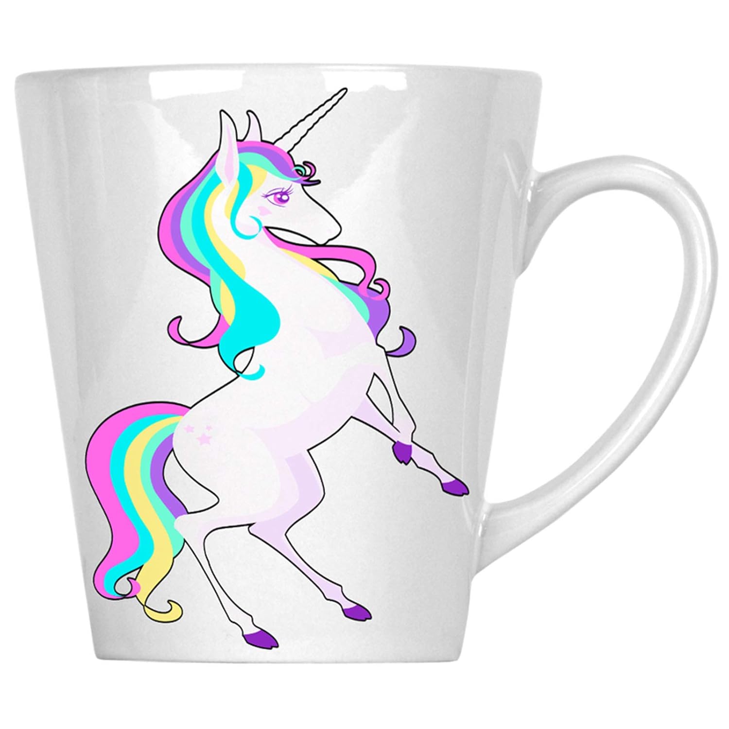 Elegante unicornio belleza 340 ml Latte taza o666L: Amazon.es: Hogar