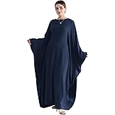 Zofocy Muslim Prayer Dress Abaya Islamic Ramadan Robe Slightly Elasticity Garment Eid Clothes