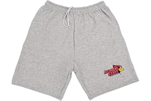 CAMPUS LAB Official Collegiate Mens Apparel Sweat Shorts Primary Logo Athletic Heather Collection