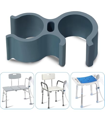 Shower Caddy For Shower Chair - Stainless Steel Basket For Elderly, Pregnant & Handicap Use