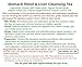 Ayurvedic Stomach Relief & Liver Cleansing Detox tea - Organic Loose Leaf Milk Thistle, Fennel, Ginger, Peppermint and Licorice Tea (Original with tea Infuser, 2 oz.)