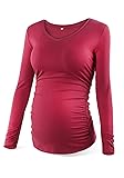 Rnxrbb Women V Neck Maternity Shirts Long Sleeve