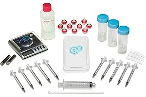 tCheck 3 Potency Tester with Flower Testing Expansion Kit - UV Spectrometer for Potency Testing (Not for FECO & RSO) - Hemp & Herbal Detection Kit for Edibles, Flowers, Oil, White