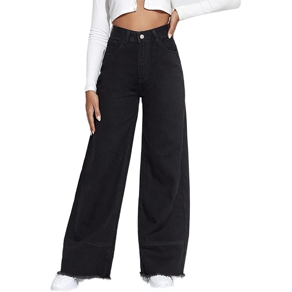 パンツ Na.e Wide Loose Jeans_Black Wide Loose Jeans_Black | Na.e