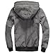 Egelbel Men Cotton Winter Casual Hoodies Coat Thick Warm Jacket