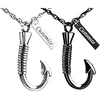 Lock With Heart Key Cremtion Jewelry For Ashes Holder Urn Necklace For Memorial Loved One
