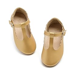 Tegeek Girls Toddler/Little Kid Mary Jane Flats
