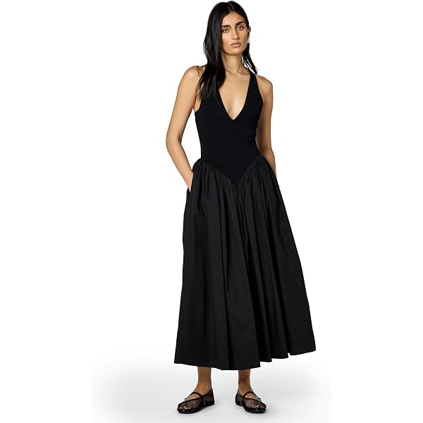 Ronny Kobo Women's Scorpio Longsleeve Jersey, Maxi Dress, Oxblood, Large at  Amazon Women's Clothing store