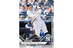 HOFSM.COM HALL OF FAME SPORTS MEMORABILIA 2025 Topps Now Aaron Judge #416 Fastest in MLB History to 350 HR Milestone New York Yankees Baseball Card