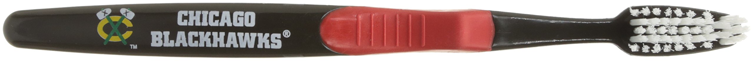 NHL Chicago Blackhawks Team Toothbrush White,Adult