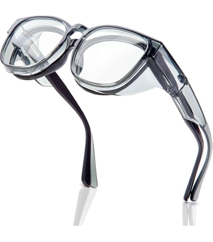 voltX 'CONSTRUCTOR' Occhiali di sicurezza Plano con certificazione CE EN166F/Occhiali da ciclismo (SCURI) con trattamento anti appannamento voltX 'CONSTRUCTOR' Occhiali di sicurezza Plano con certificazione CE EN166F/Occhiali da ciclismo (SCURI) con trattamento anti appannamento