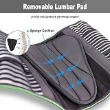 YAHA Back Support Belt for Men Women Lower Back Pain Relief 7 Stays L view 3