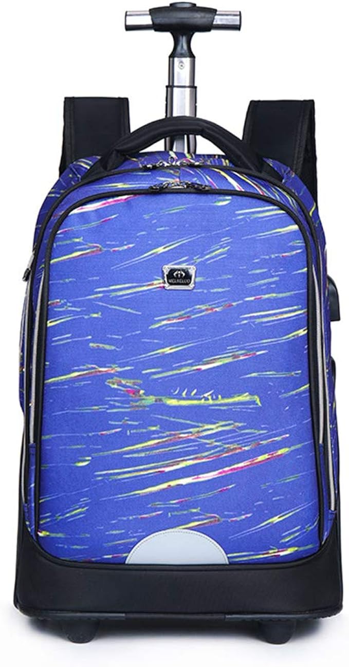 rolling backpack with usb charger