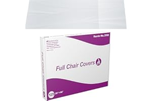 Dynarex Dental Full Chair Cover, 29 X 80 Inch, 125 Count